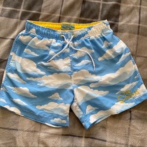 primark flamingo swim shorts